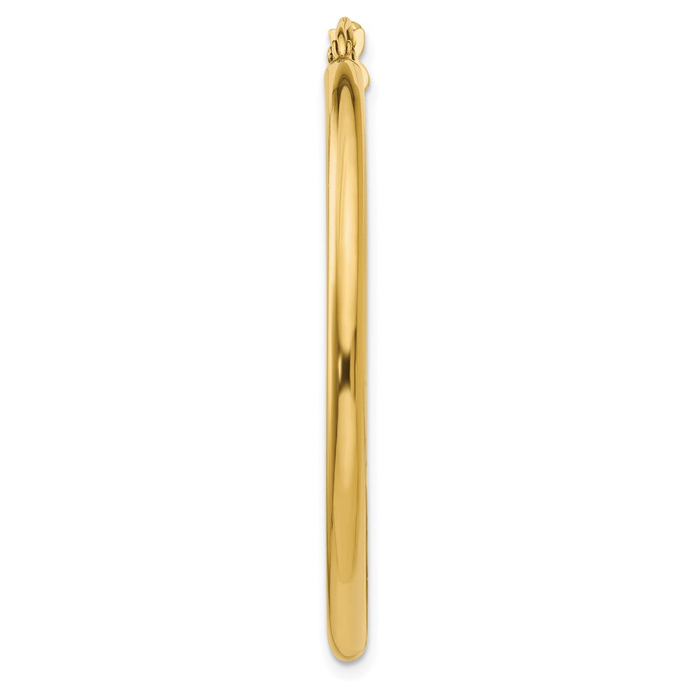 Single 14K Polished 2.5mm Tube Hoop Earring