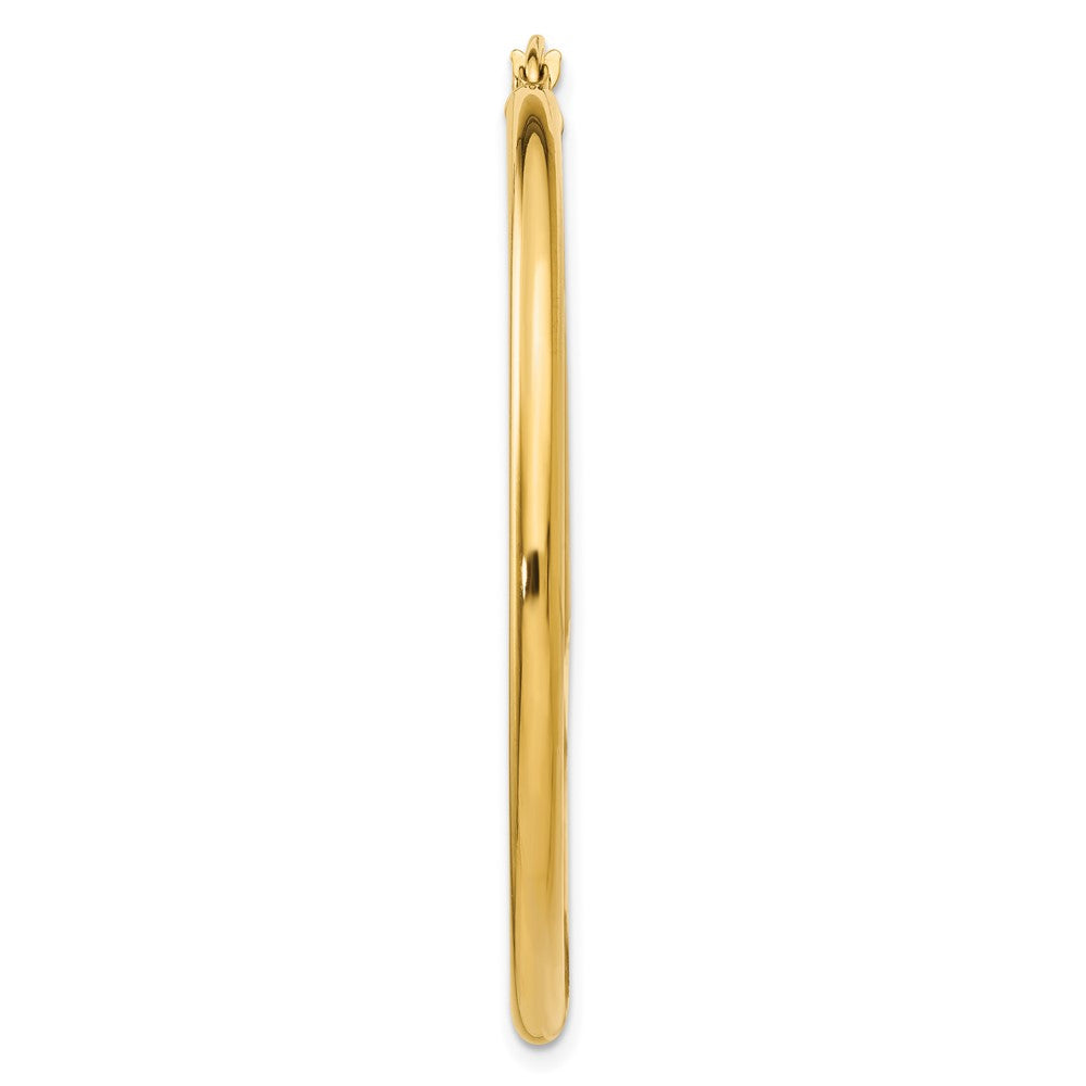 Single 14K Polished 2.5mm Tube Hoop Earring