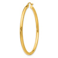 Single 14K Polished 2.5mm Tube Hoop Earring