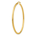 Single 14K Polished 2.5mm Lightweight Tube Hoop Earring