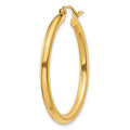 Single 14K Polished 2.5mm Tube Hoop Earring