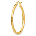 Single 14K Polished 2.5mm Tube Hoop Earring