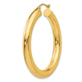 Single 14k Polished 5mm Tube Hoop Earring