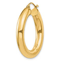 Single 14k Polished 5mm Tube Hoop Earring