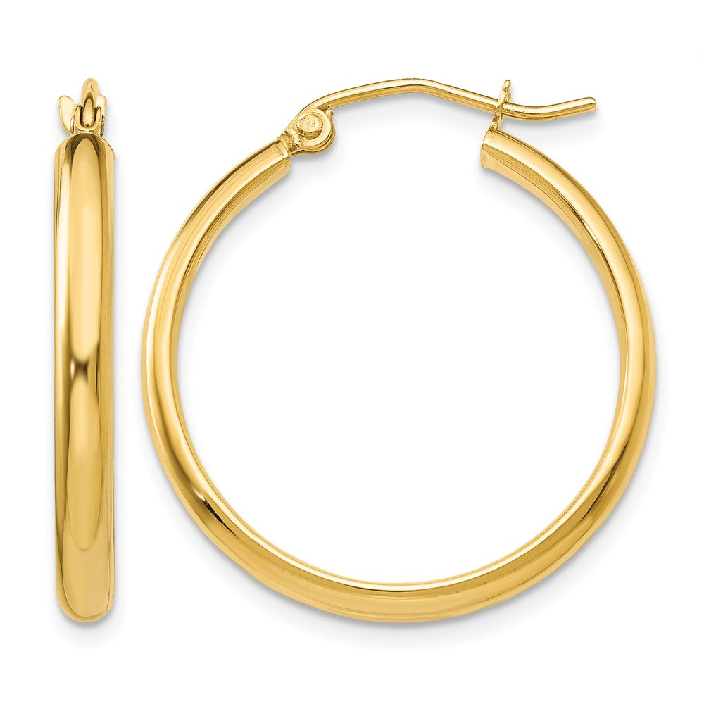 14k Polished Hoop Earring