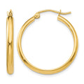 14k Polished Hoop Earring