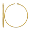 14k Polished Hoop Earring
