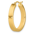 Single 14k Polished Hoop Earring