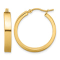 14k Polished Hoop Earring