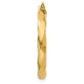 Single 14k Polished 3mm Twisted Hoop Earring