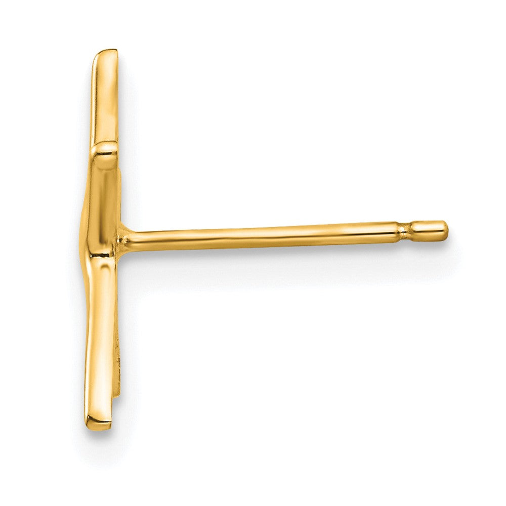 Single 14k Starfish Post Earring