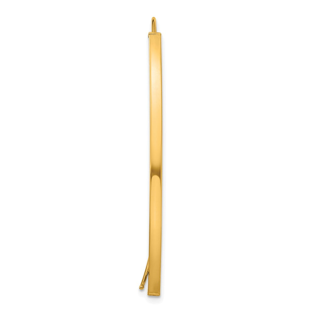 Single 14k 1.75mm Square Tube Wire Threader Earring