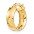Single 14k High Polished 5mm Hoop Earring