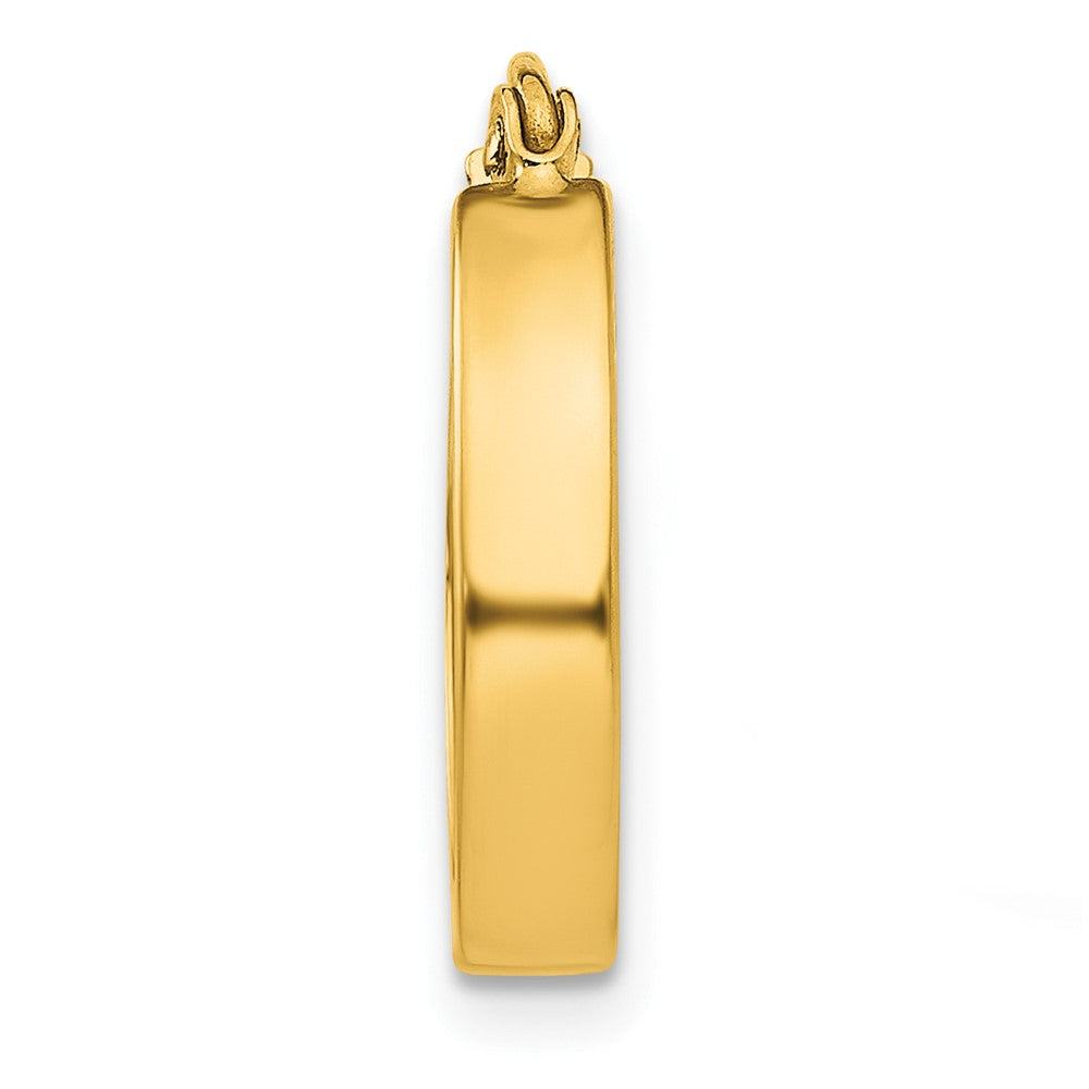 Single 14k Polished 3mm Hoop Earring