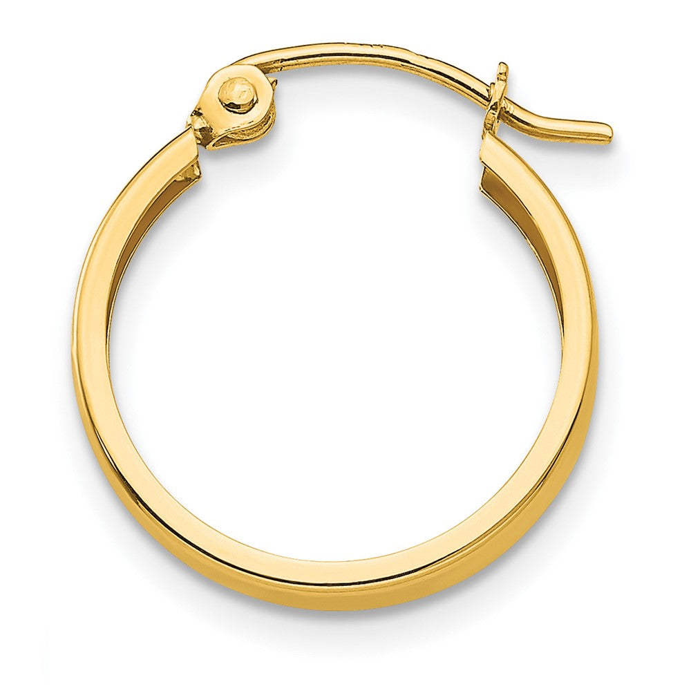 Single 14k Polished 3mm Hoop Earring