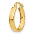 Single 14k Polished 3mm Hoop Earring