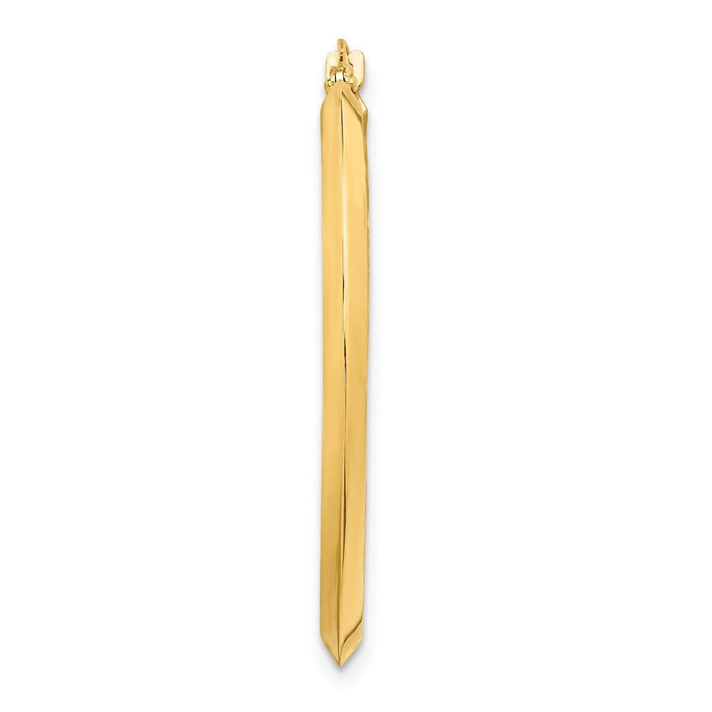 Single 14K Polished Hoop Earring