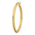 Single 14K Polished Hoop Earring
