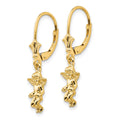 14k Angel Leverback Earrings