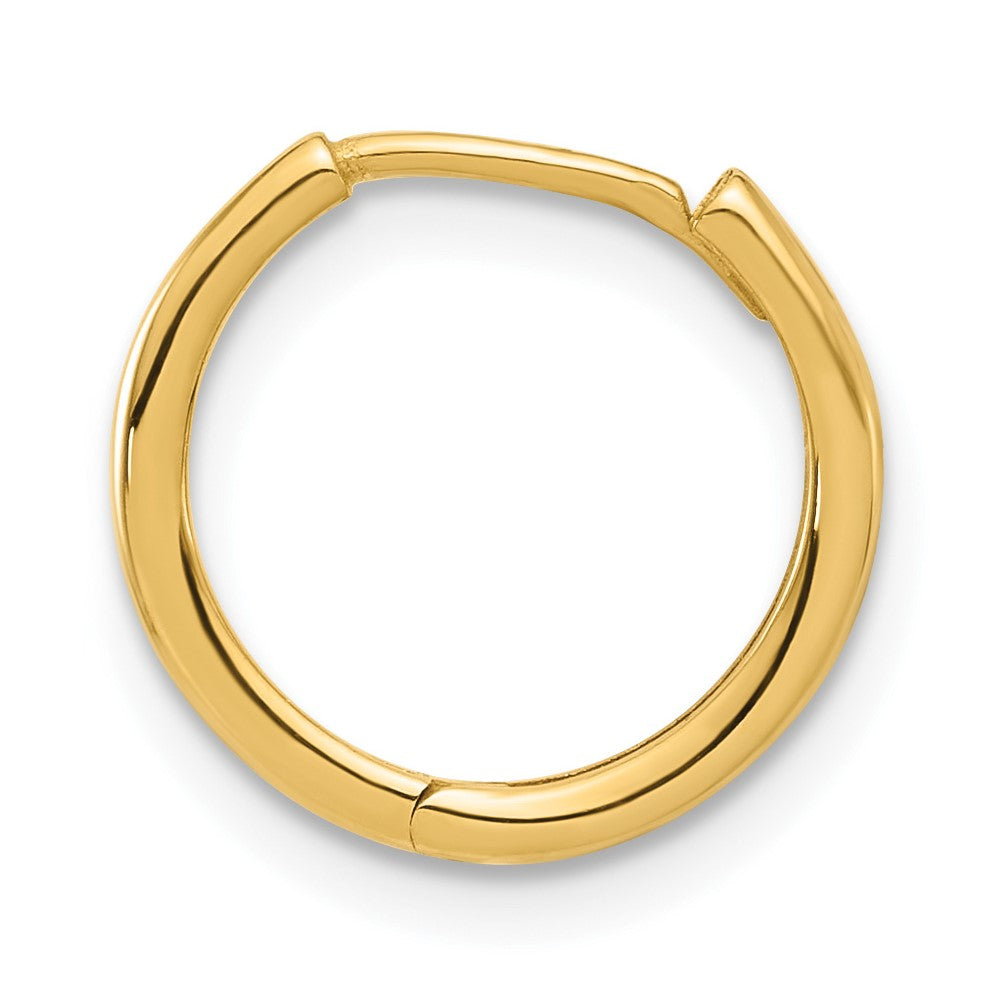 Single 14K Polished Hinged Hoop Earring