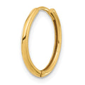 Single 14K Polished Hinged Hoop Earring