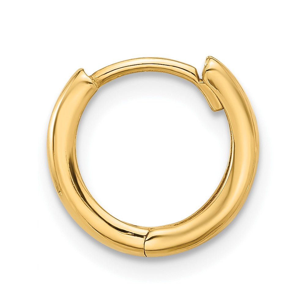 Single 14K Polished Hinged Hoop Earring