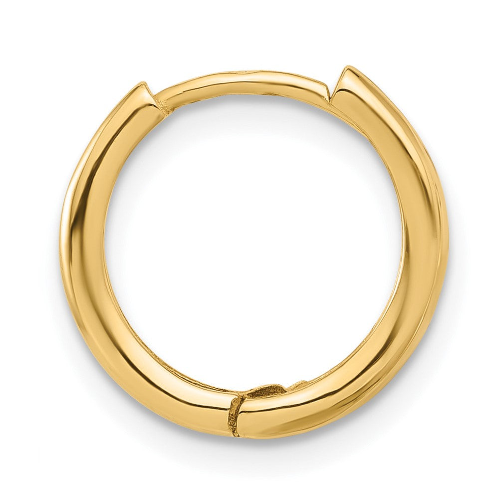 Single 14K Polished Hinged Hoop Earring
