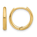 14K Polished Hinged Hoop Earrings