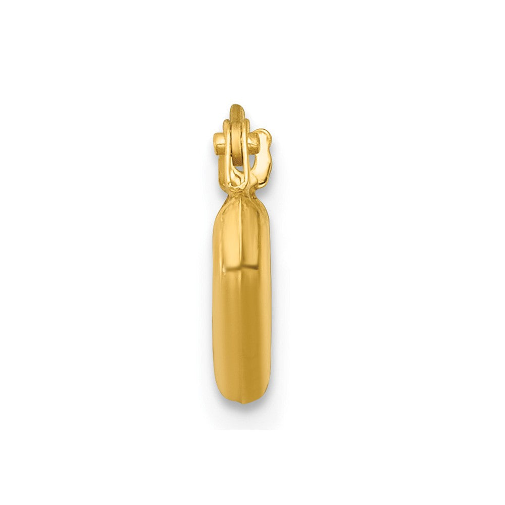 Single 14k Polished 2mm Hoop Earring