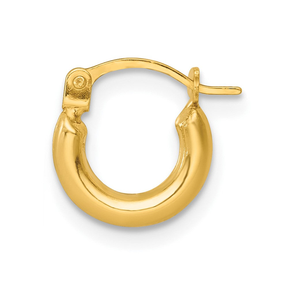 Single 14k Polished 2mm Hoop Earring