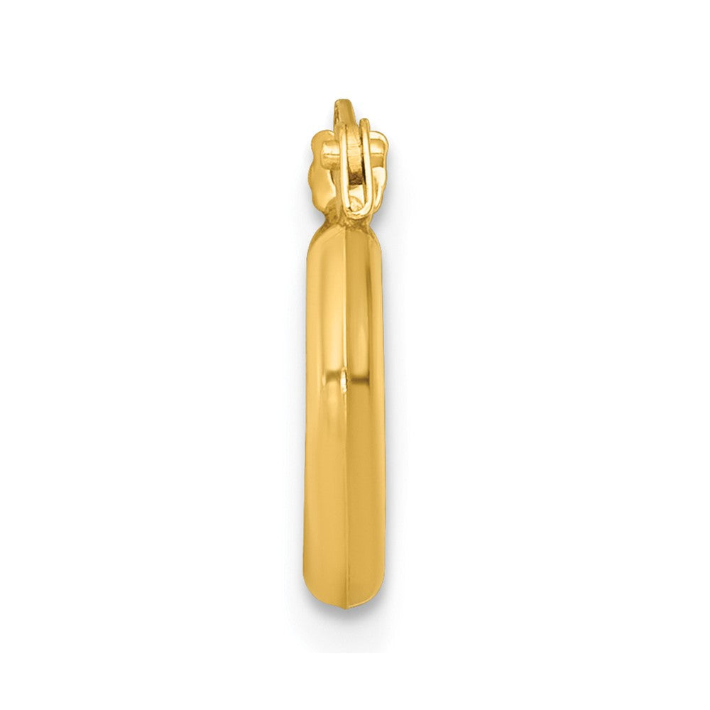 Single 14k Polished 2mm Hoop Earring
