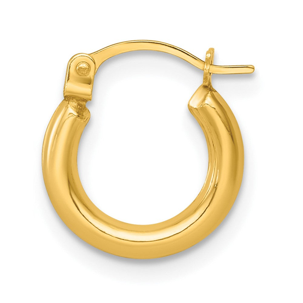 Single 14k Polished 2mm Hoop Earring