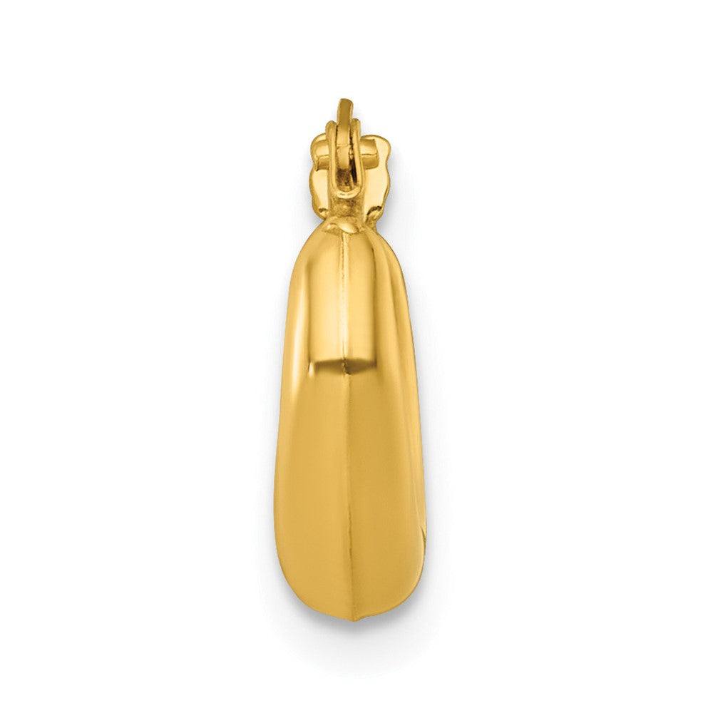 Single 14k Polished 3.8mm Hoop Earring
