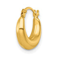 Single 14k Polished 3.8mm Hoop Earring