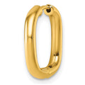 Single 14K Polished Square Endless Hoop Earring