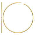14k 2.0 x 90mm Polished Post Hoop Earrings