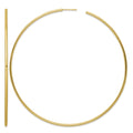 14k 2.0 x 100mm Polished Post Hoop Earrings
