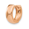 Single 14K Rose Gold Hinged Hoop Earring