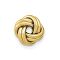 Single 14k Polished Double Love Knot Post Earring