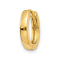 Single 14k 1.8mm Round Hinged Hoop Earring