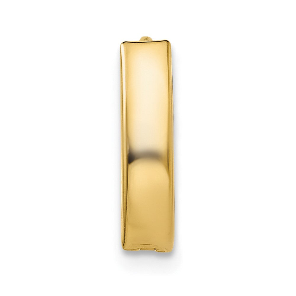 Single 14k Polished Hinged Hoop Earring