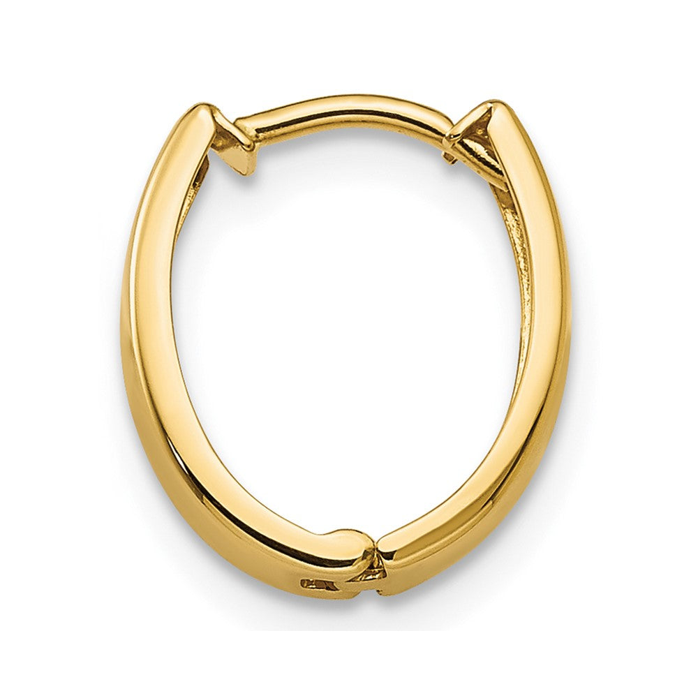 Single 14k Polished Hinged Hoop Earring