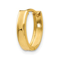 Single 14k Polished Hinged Hoop Earring