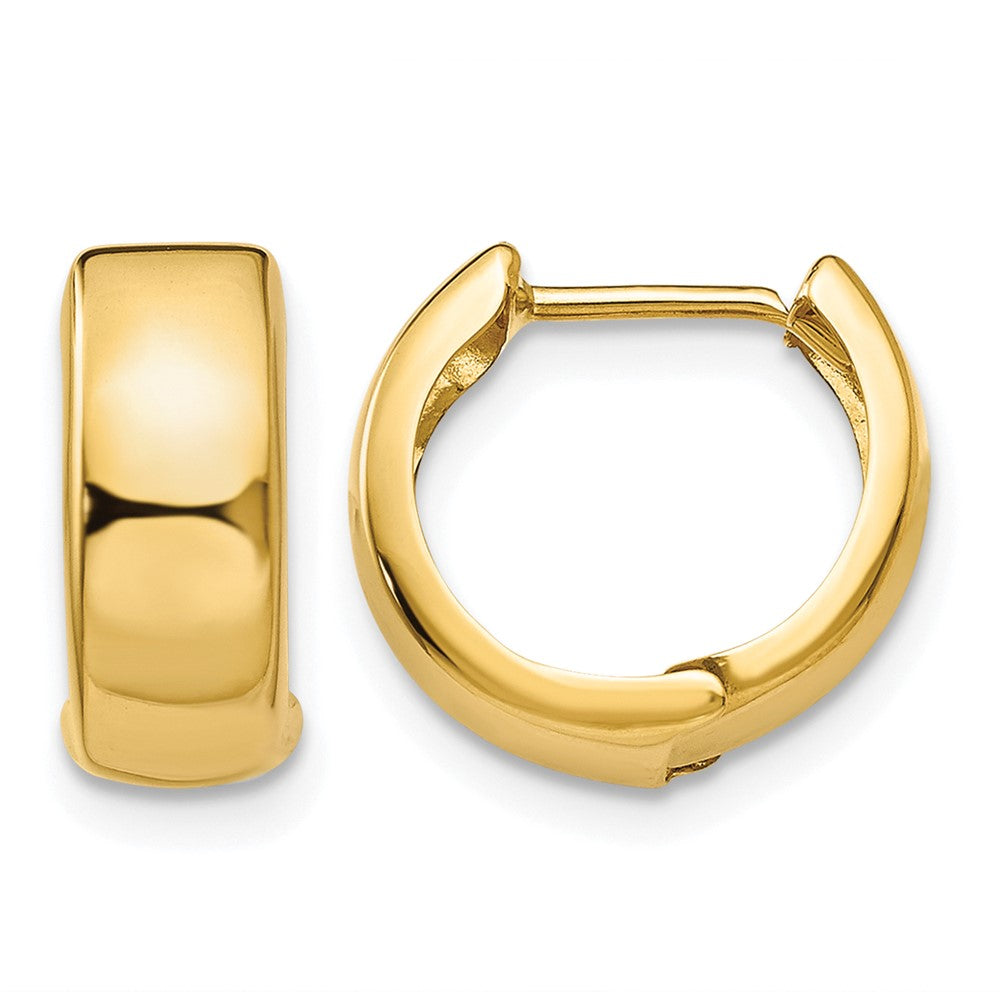 14k Hinged Hoop Earrings