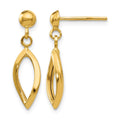 14k Post Dangle Earrings