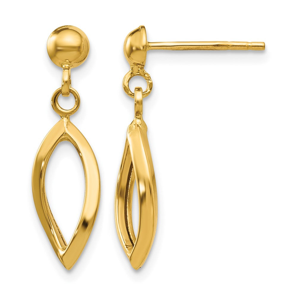 14k Post Dangle Earrings