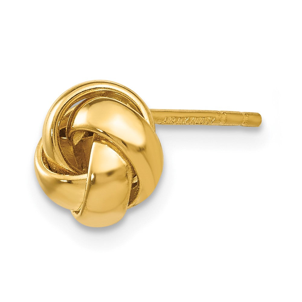 Single 14k Knot Post Earring