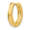 Single 14k Round Hinged Hoop Earring