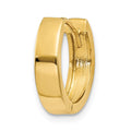 Single 14k Round Hinged Hoop Earring