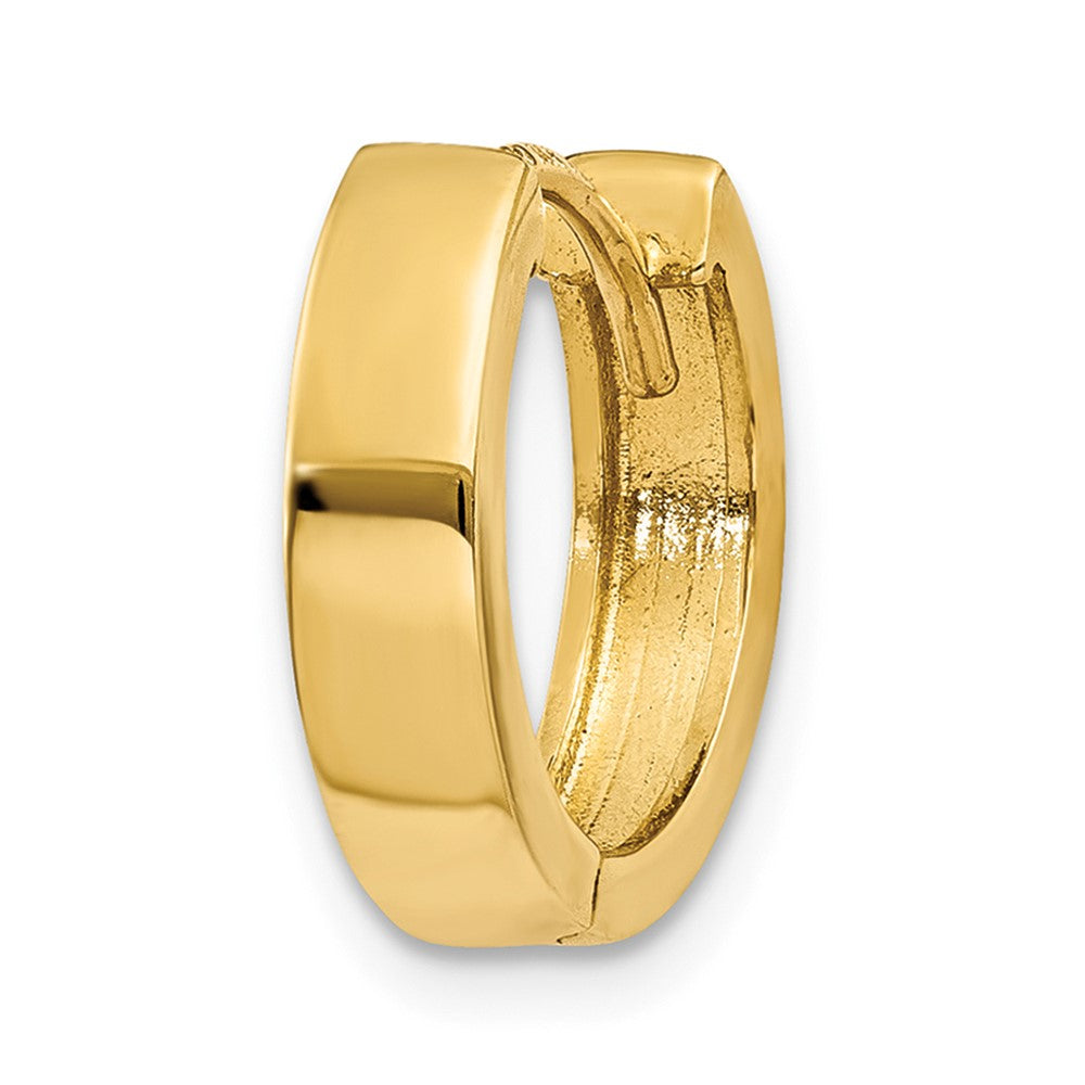 Single 14k Round Hinged Hoop Earring